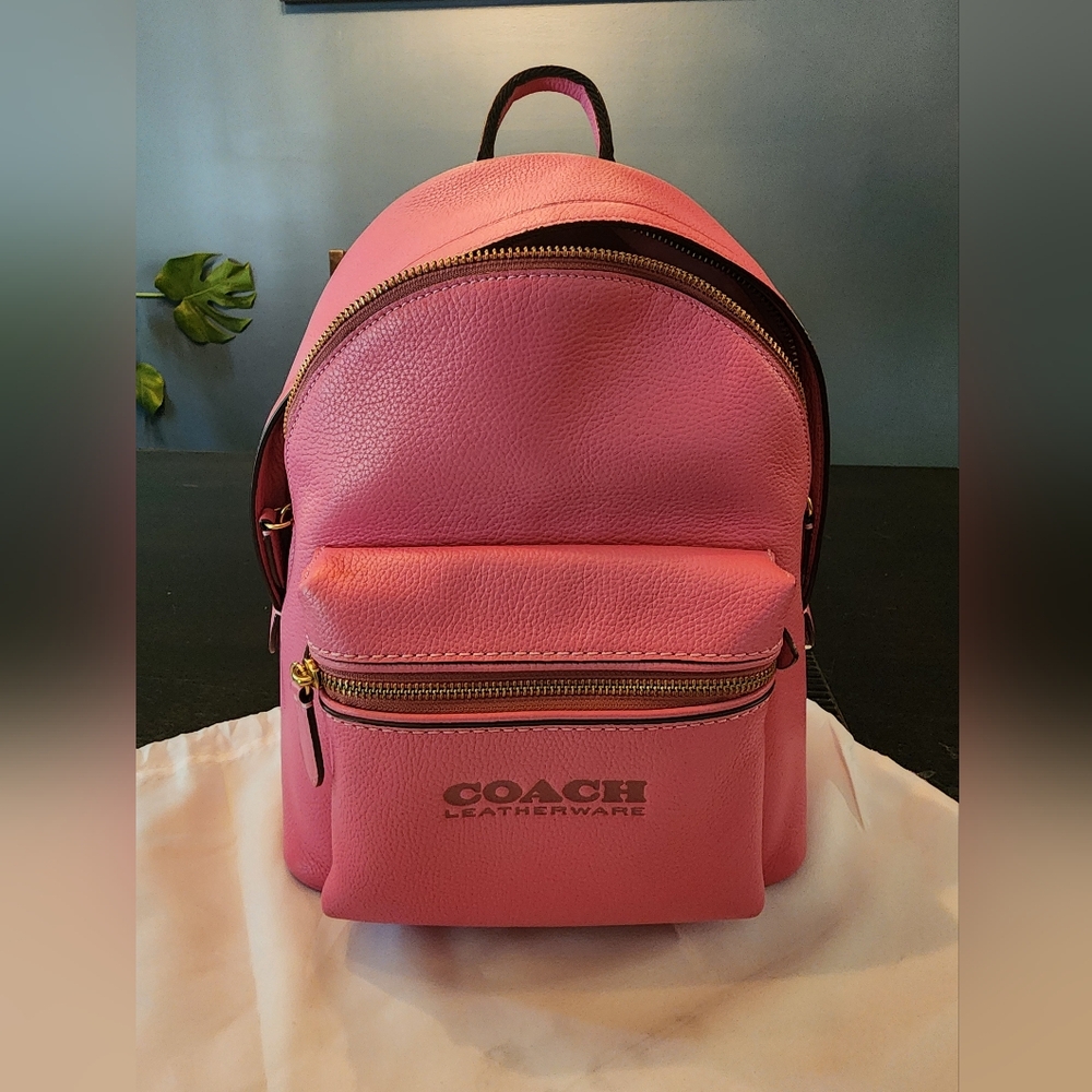 Coach Pink Mini Backpack - Picture 2 of 7